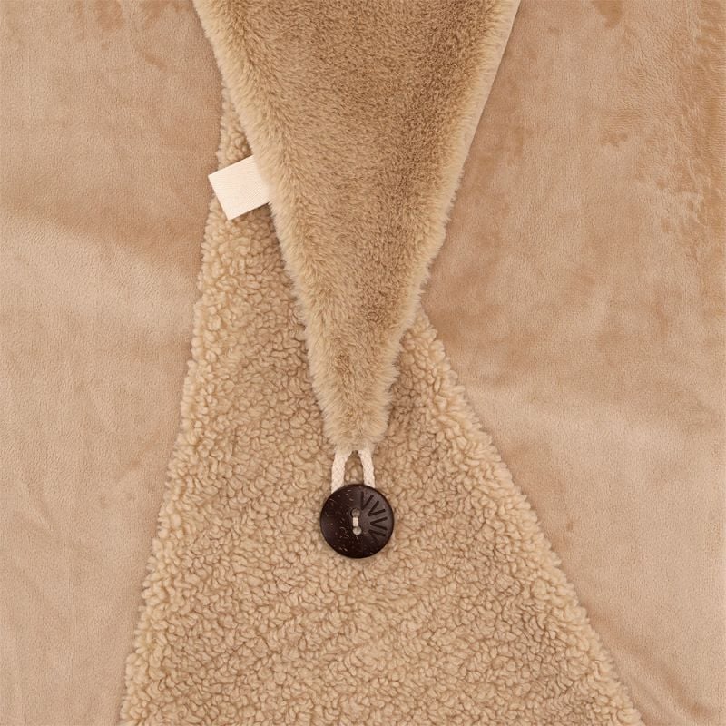 Veleste Furry - Sjaal - Geel