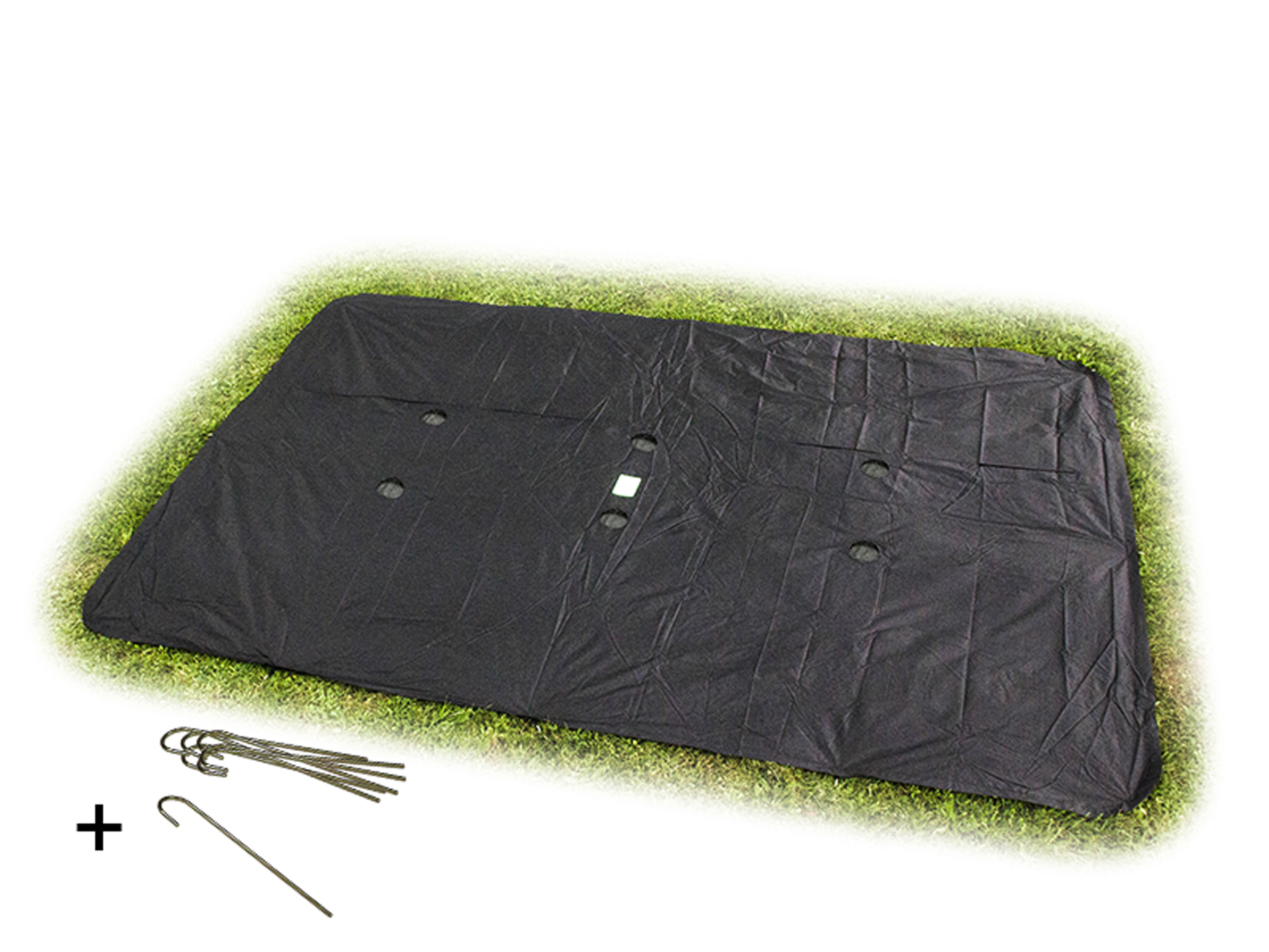 EXIT Supreme Weather Cover - Trampolinehoes - Zwart - 6x200x400 cm EXIT Supreme Weather Cover - Trampolinehoes - Zwart - 6x200x400 cm