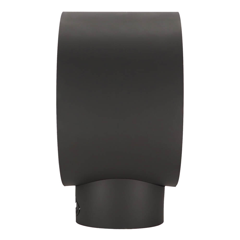 Fancy Flames - Houtopslag Rond - Zwart - Zwart
