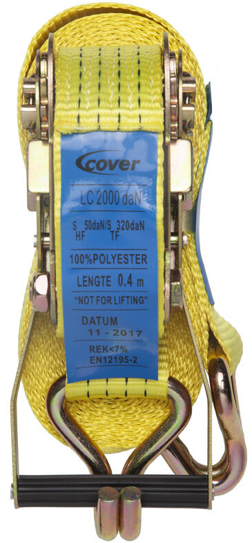 Cover - Spanband met ratel en ogen 9m x 50mm