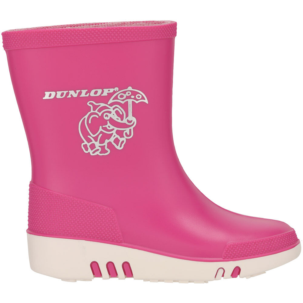Dunlop Mini K172110 - Regenlaarzen meisjes - Kinderlaarzen - Roze - 24 Dunlop Mini K172110 - Regenlaarzen meisjes - Kinderlaarzen - Roze - 24