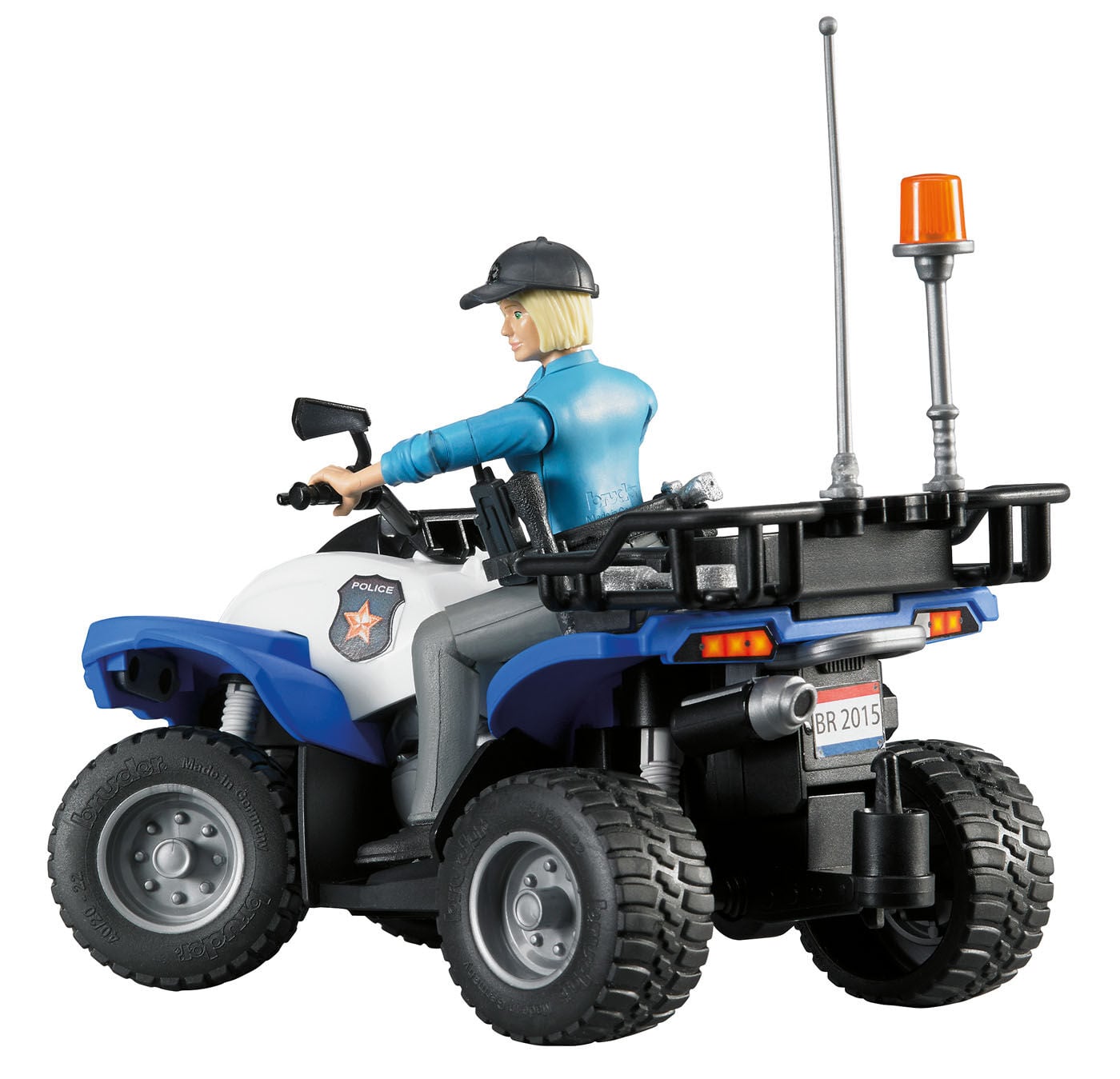 Bruder Politie quad met politie agente en accessoires 1:16 - Vrachtwagens & auto's Bruder Politie quad met politie agente en accessoires 1:16 - Vrachtwagens & auto's