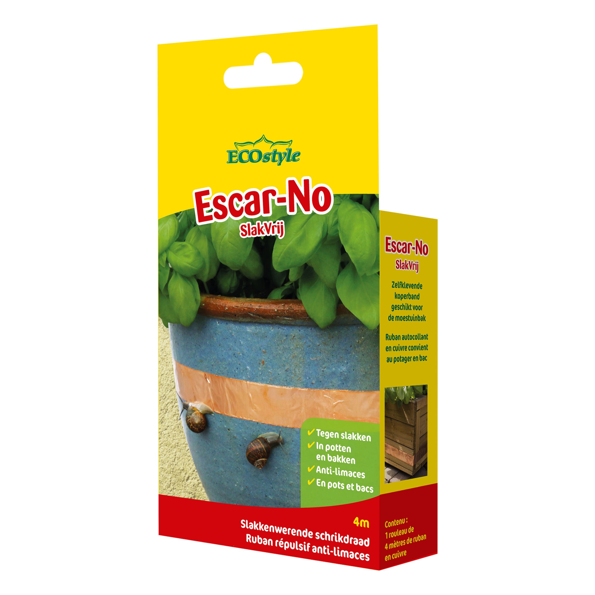 ECOstyle SlakVrij koperband - Tegen slakken ECOstyle SlakVrij koperband - Tegen slakken