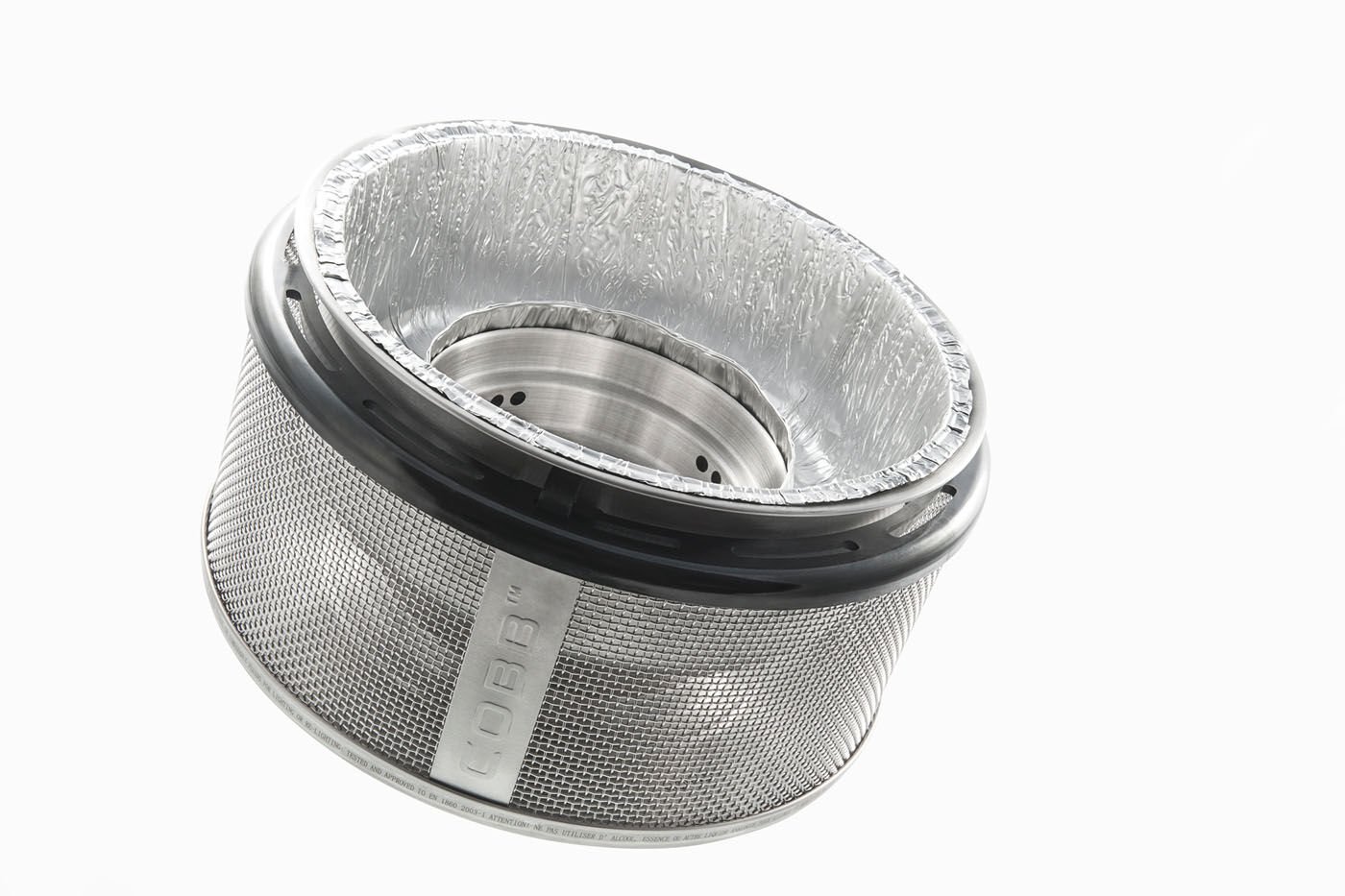 Cobb As- of vetopvangers - Wegwerp kom  6 stuks - BBQ reiniging - 6 Stuks - rvs