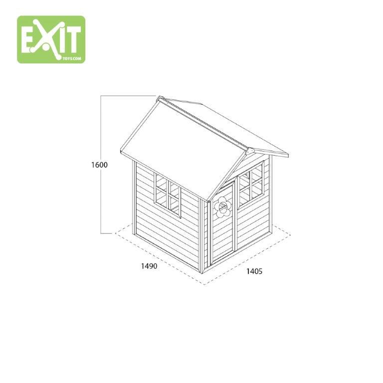 EXIT Loft 100 - Speelhuisje - Rood