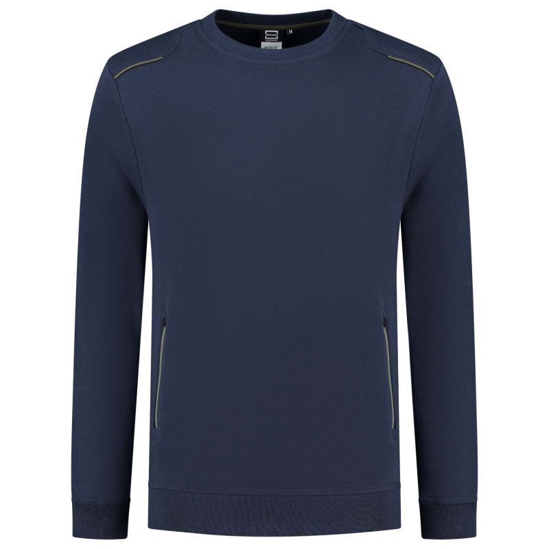 Tricorp Accent 302703 - Sweater - Blauw Army - 2XL Tricorp Accent 302703 - Sweater - Blauw Army - 2XL