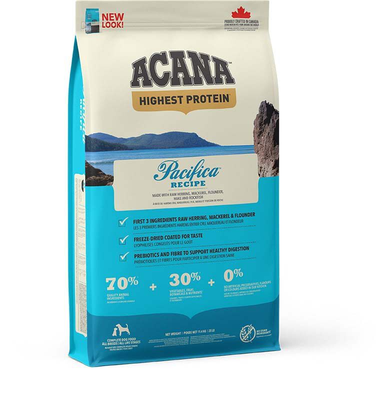Acana Regionals Pacifica Dog Highest proteïn - Hondenvoer - 11.4 Kilogram - haring, vis Acana Regionals Pacifica Dog Highest proteïn - Hondenvoer - 11.4 Kilogram - haring, vis