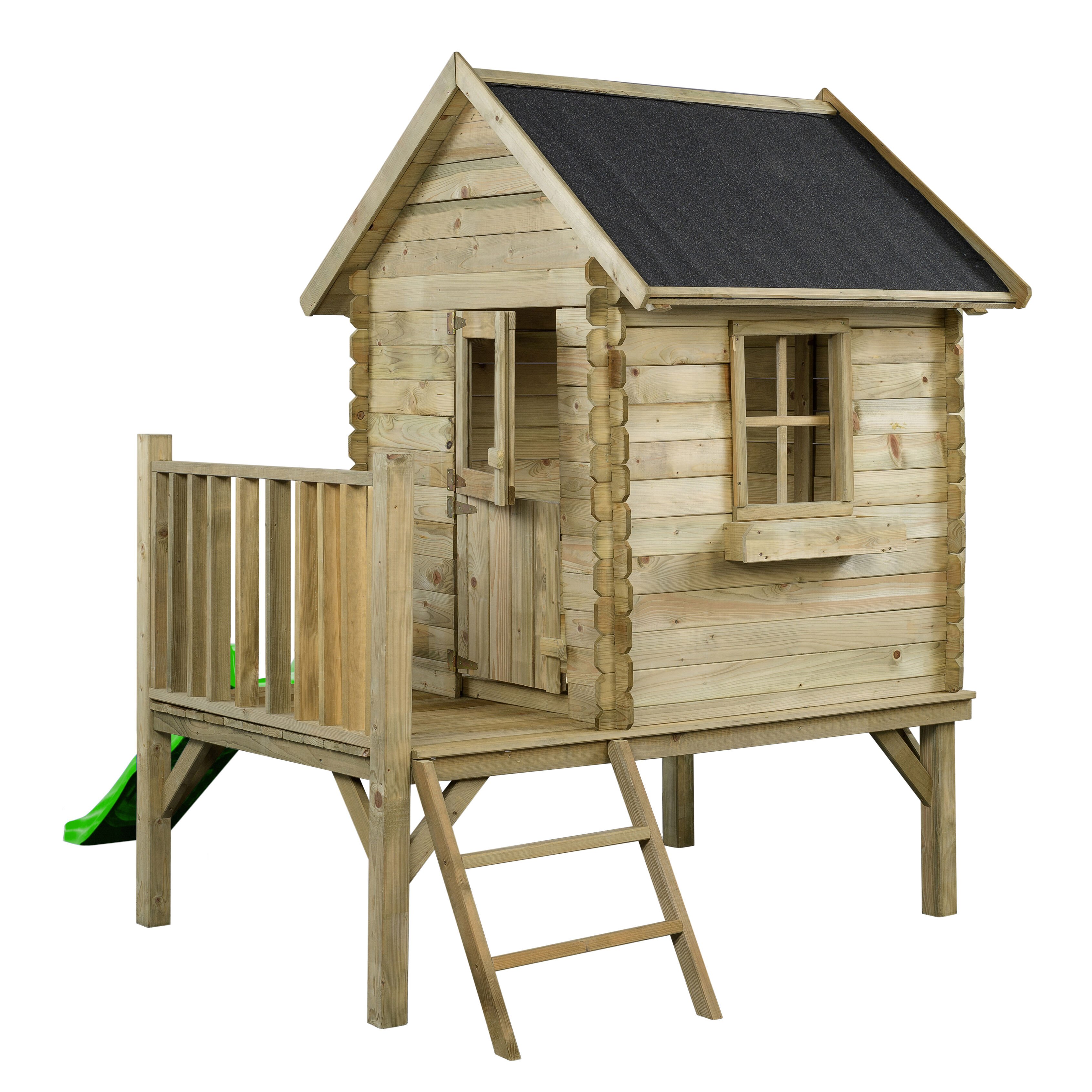 Swing King Camilla - Speelhuisje - Appelgroen - Hout