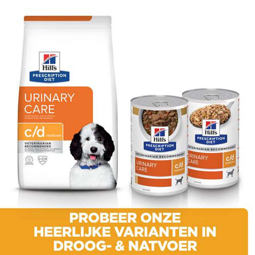 Hill's Prescription Diet Urinary Care c/d - Hondenvoer - 4000 Gram - kip