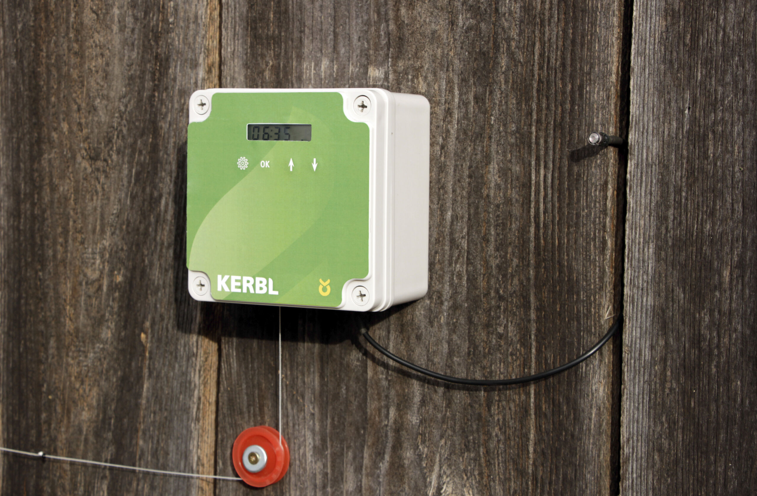 Kerbl Automatisch - Kippenhok deurset - Zilver