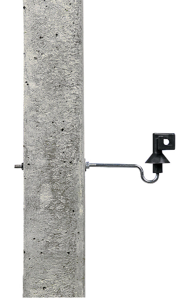 Gallagher - Afstandsisolator met moer - 7 cm - 10 Stuks - 35.5 cm