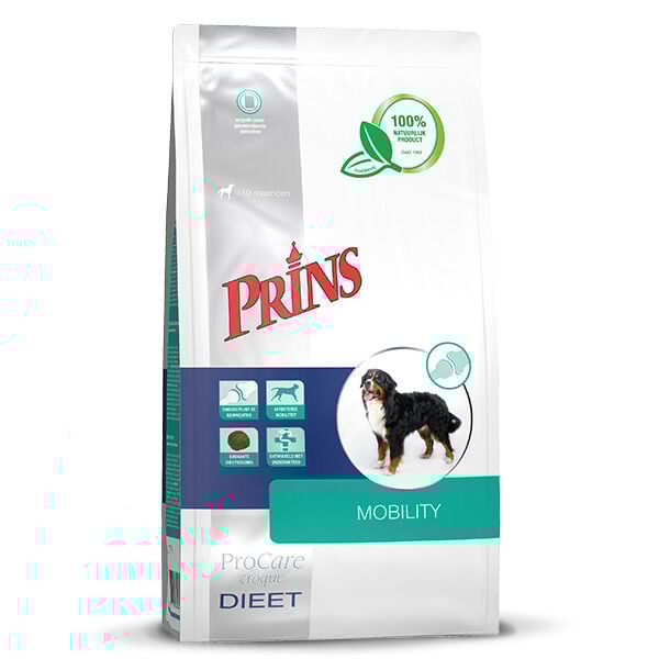 Prins ProCare Mobility - Hondenvoer veterinair - 3 Kilogram - gevogelte Prins ProCare Mobility - Hondenvoer veterinair - 3 Kilogram - gevogelte