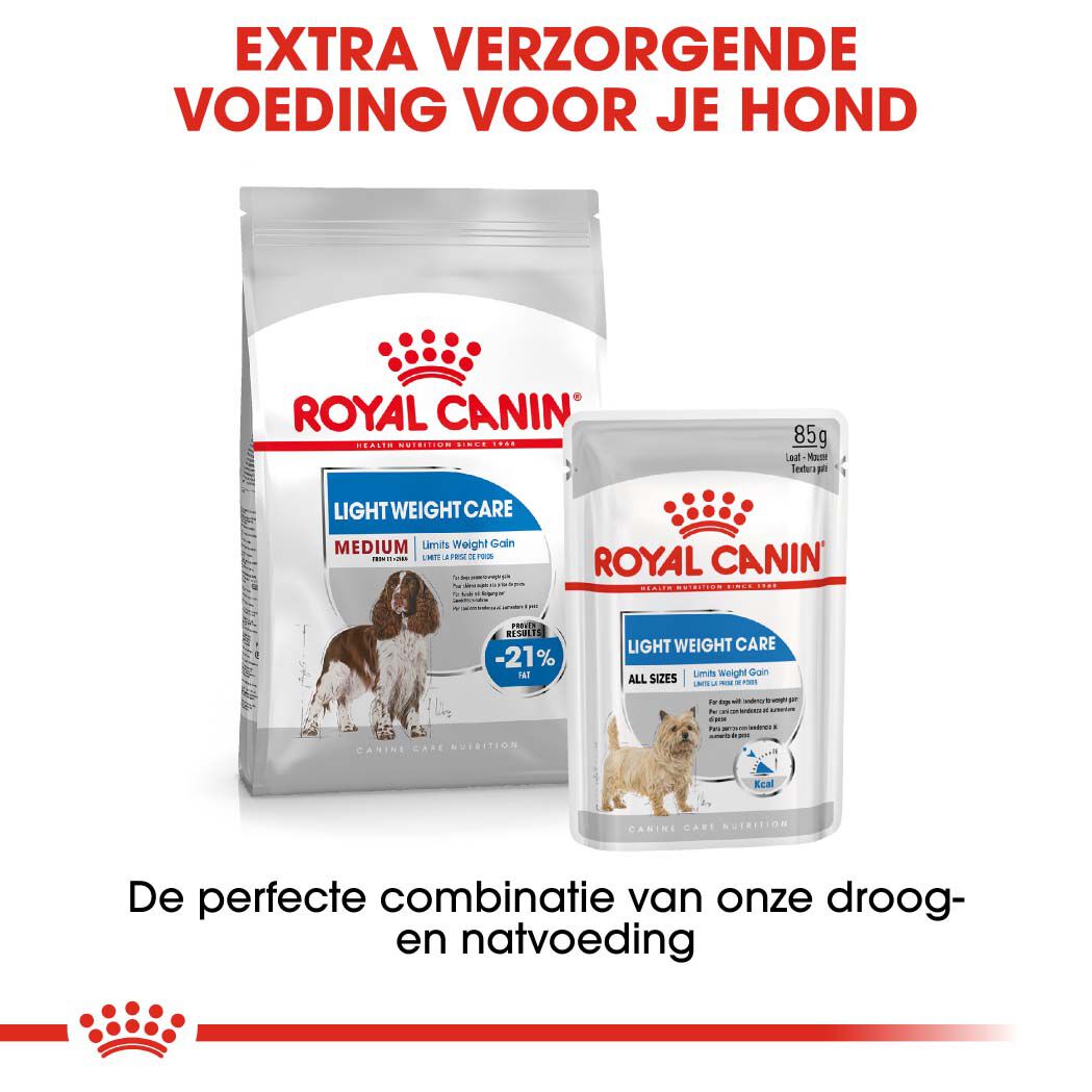 ROYAL CANIN Light Weight Medium - Hondenvoer - 3 Kilogram - gevogelte