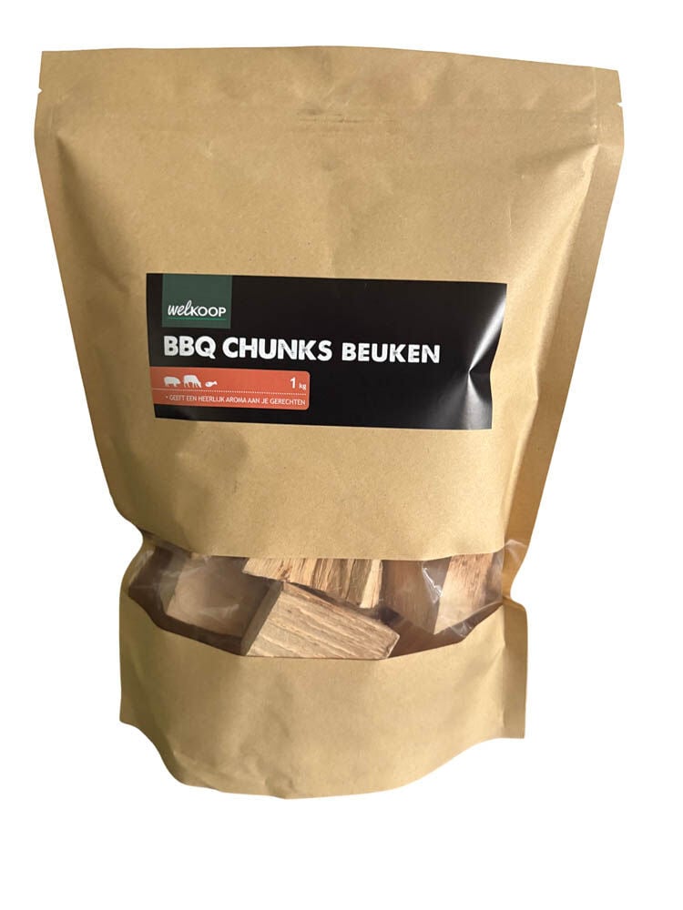 Welkoop - BBQ Chunks Beuken Welkoop - BBQ Chunks Beuken