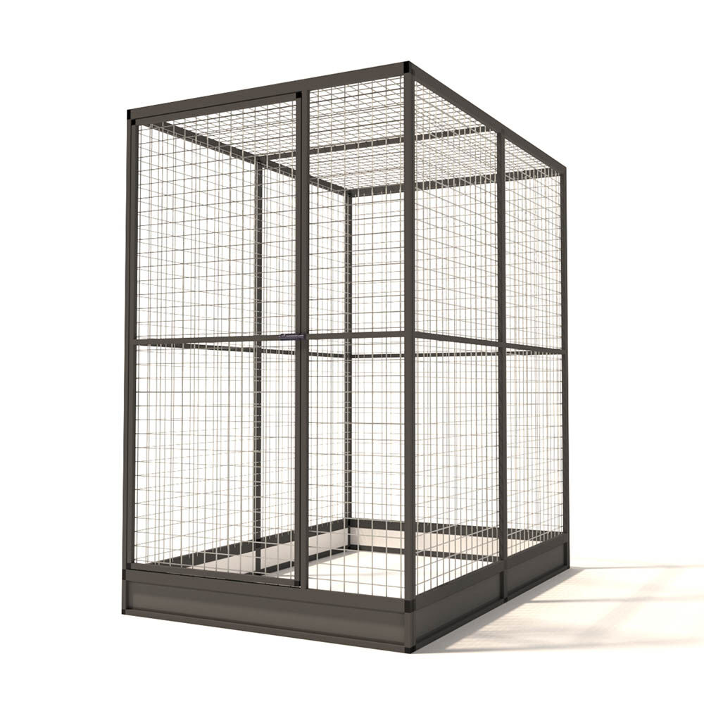 Glorenza - Kattenren - Antraciet - 193x176x121 cm Glorenza - Kattenren - Antraciet - 193x176x121 cm