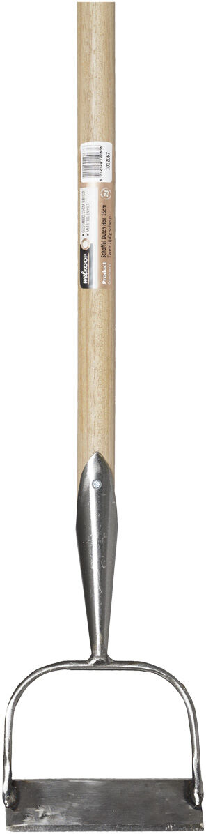 Welkoop select - Hollandse schoffel - 15 cm - Blank metaal - 170 cm