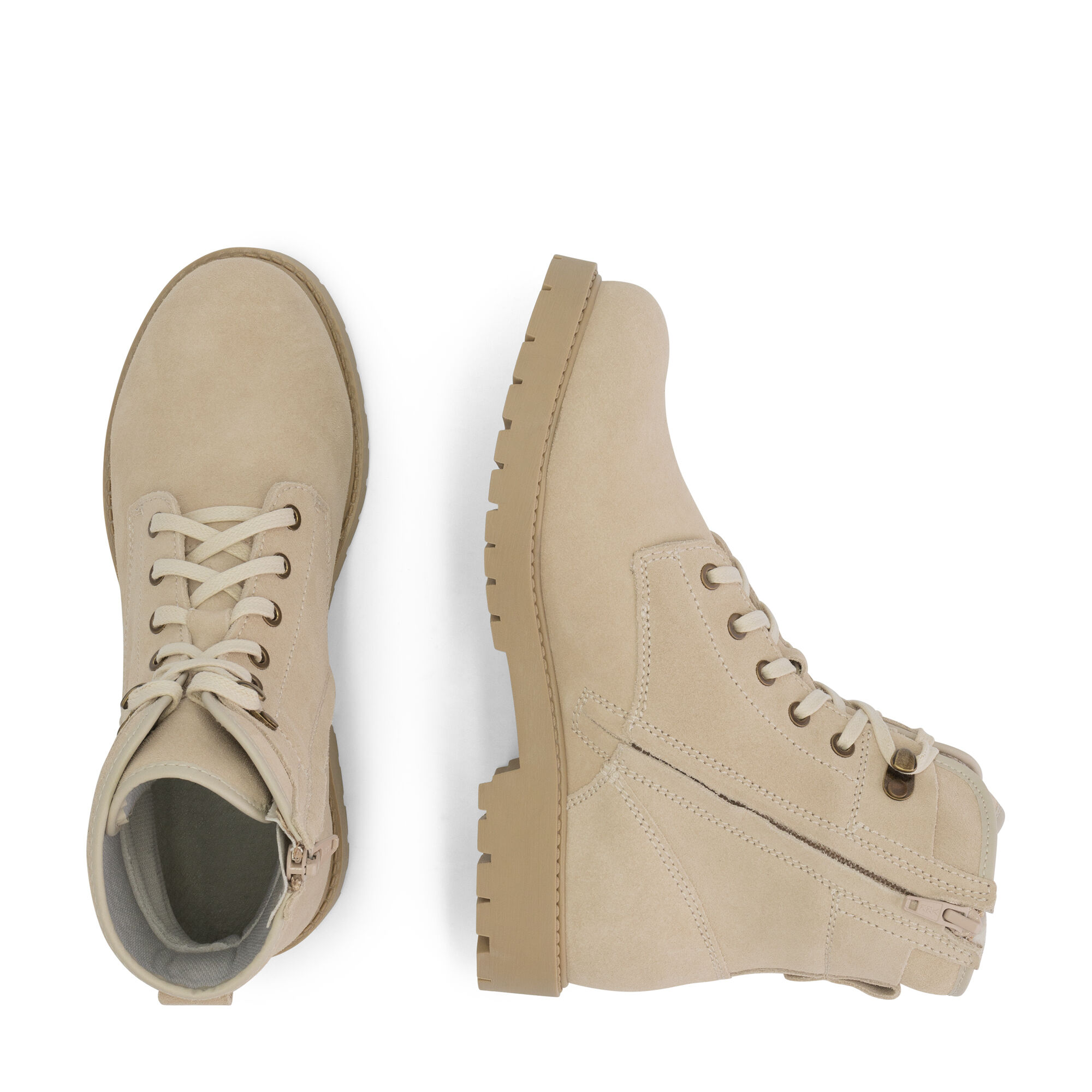 Travelin Blegna - Veterschoenen - Zand - 38