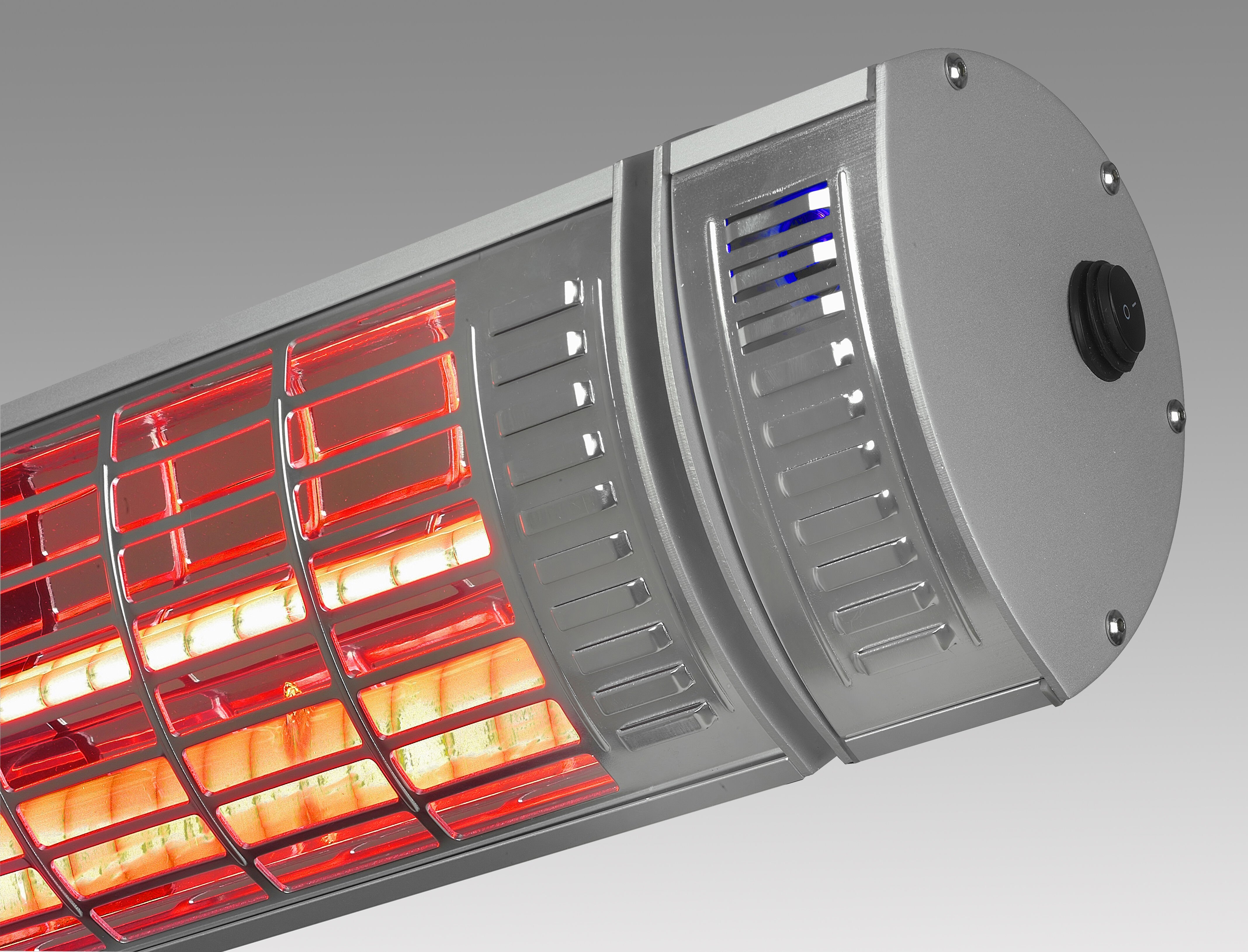 Eurom Golden 2500 Comfort RCD - Hangende terrasverwarmer - Grijs - 2500 W