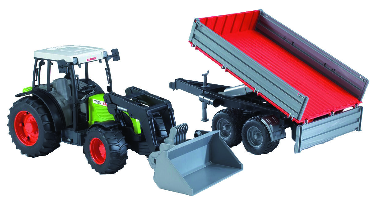 Bruder Claas NECTIS 267F Met Voorlader - Tractor Bruder Claas NECTIS 267F Met Voorlader - Tractor