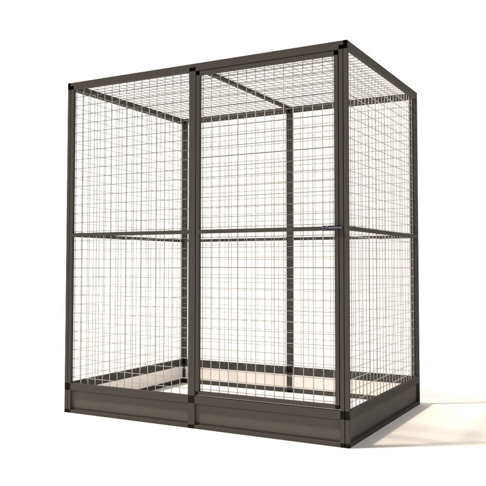 Glorenza Noa - Kattenren - Antraciet - 193x121x176 cm Glorenza Noa - Kattenren - Antraciet - 193x121x176 cm