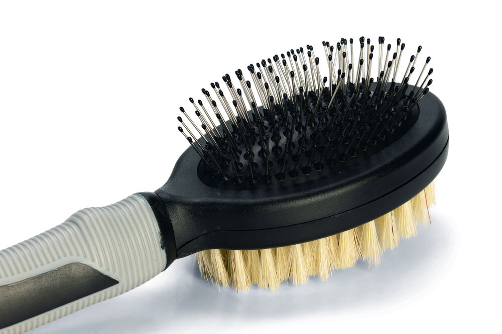 Beeztees - Combiborstel - Zwart - L