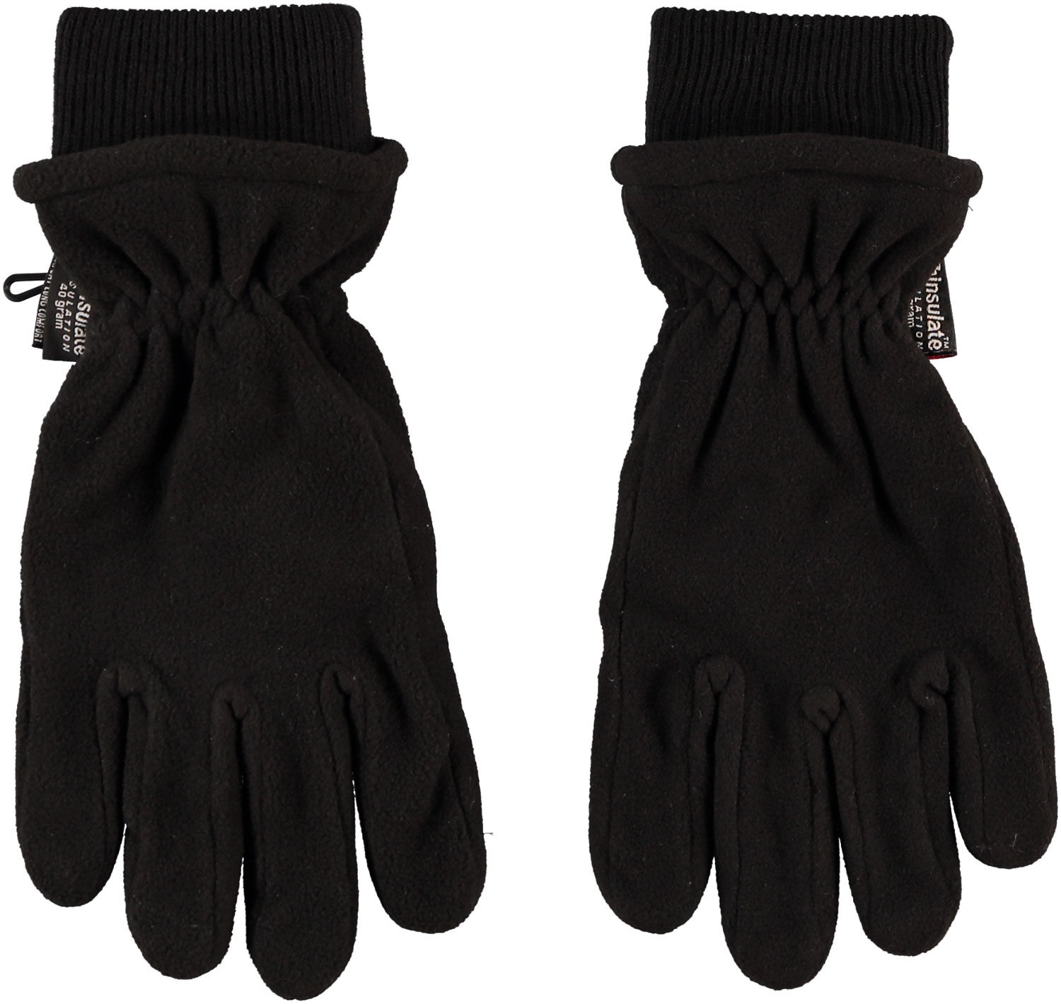Heatkeeper Fleece - handschoenen - Zwart - S/M