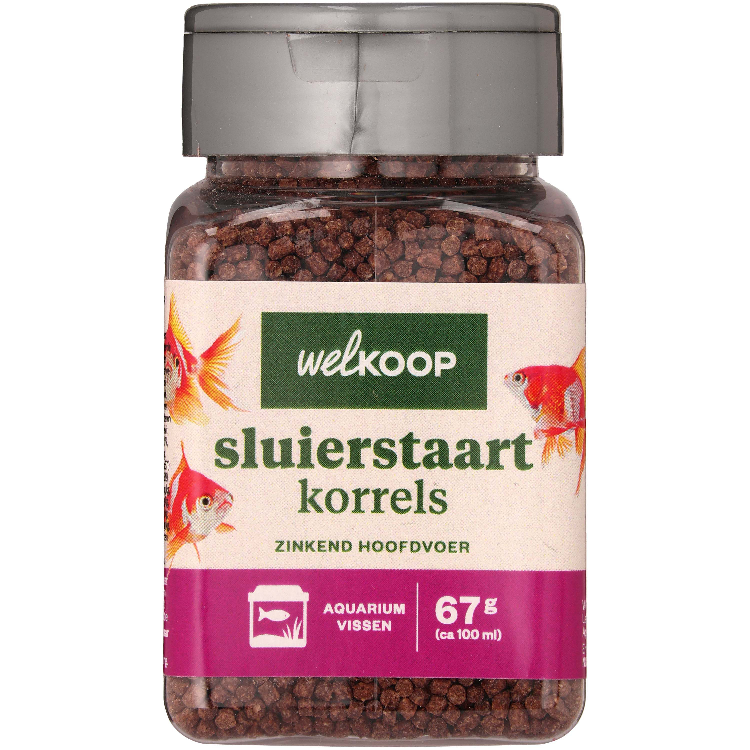 Welkoop Sluierstaartkorrels - Aquariumvissenvoer Welkoop Sluierstaartkorrels - Aquariumvissenvoer