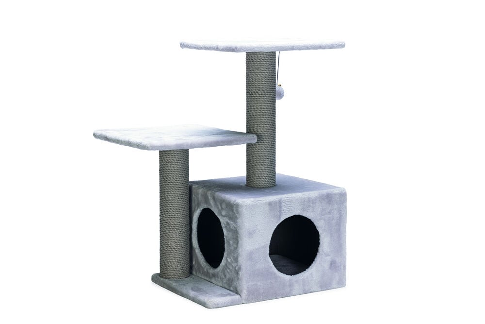 Beeztees Serpa - Krabpaal - Grijs - 70x45x44 cm Beeztees Serpa - Krabpaal - Grijs - 70x45x44 cm