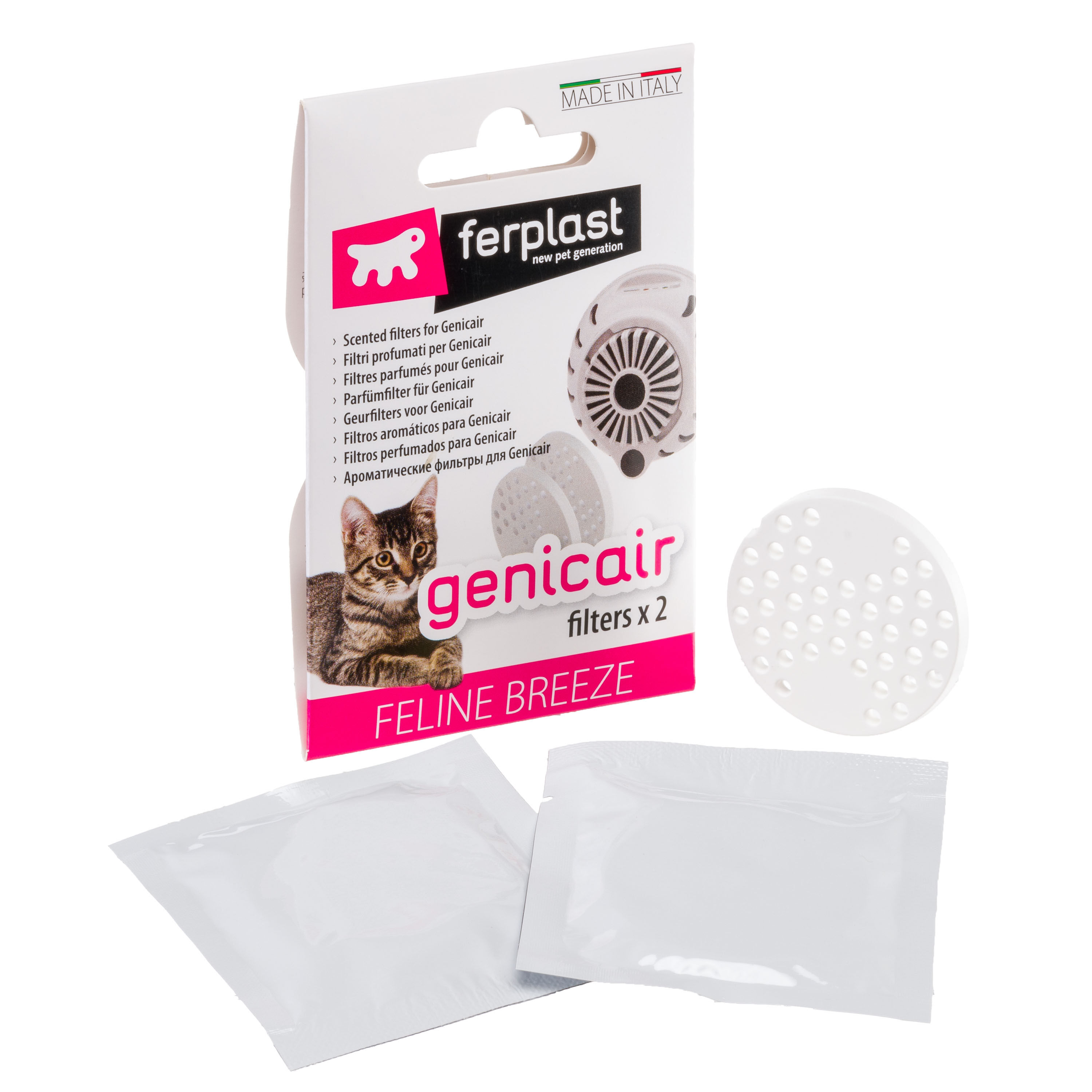 Ferplast Genicair Feline Breeze - Kattenbakfilter