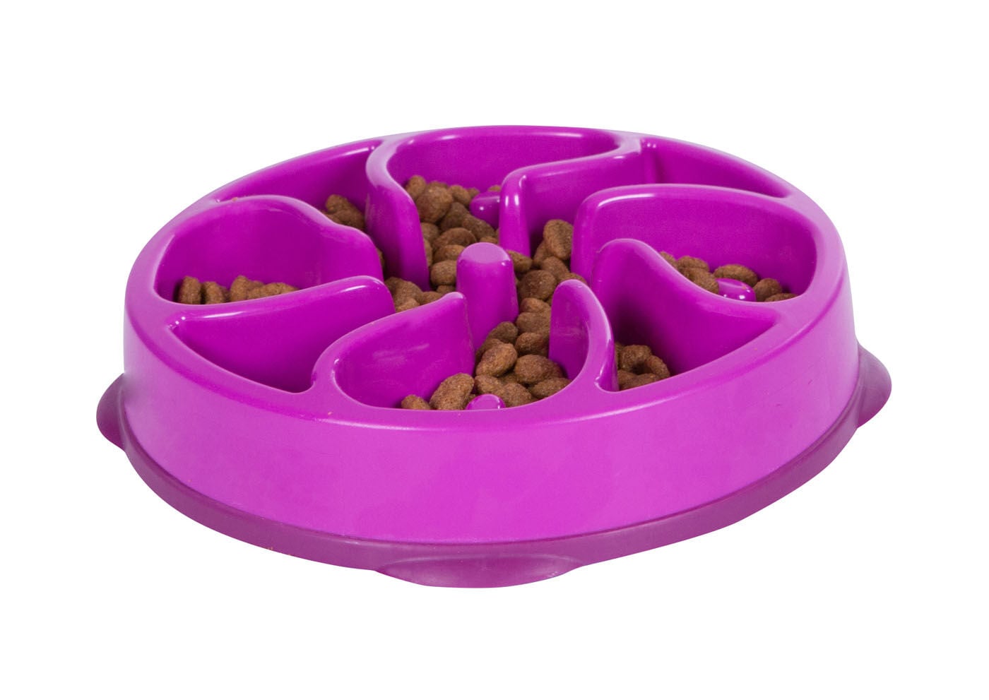 Outward Hound Anti-Schrok mini - Voerbak - Paars - 21 cm Outward Hound Anti-Schrok mini - Voerbak - Paars - 21 cm