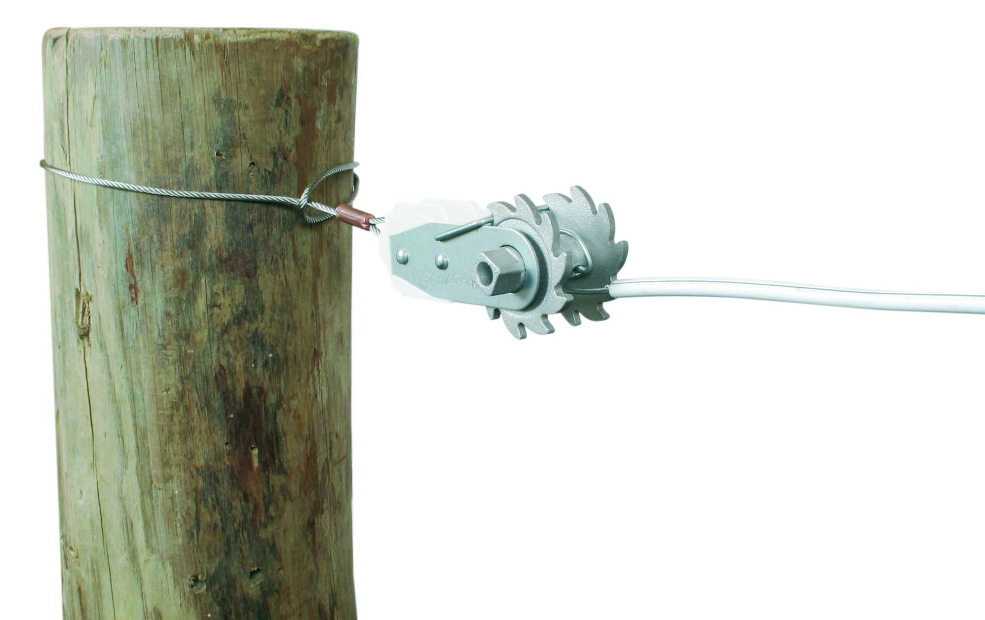 Gallagher - Eindspanner kit - 6.3 cm - 2 Stuks - Grijs - 17.7 cm