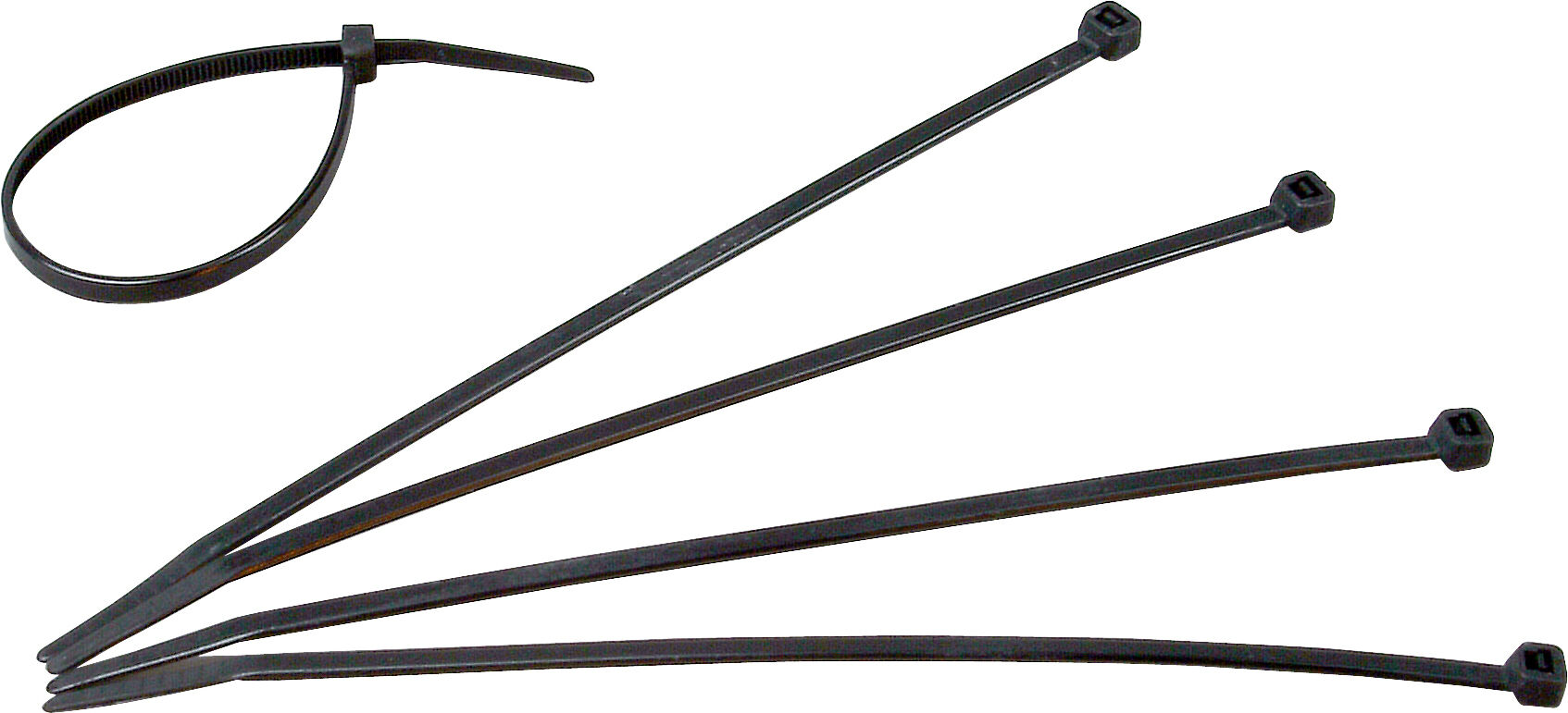 Kopp 200x4,6mm  - Kabelbinder - zwart