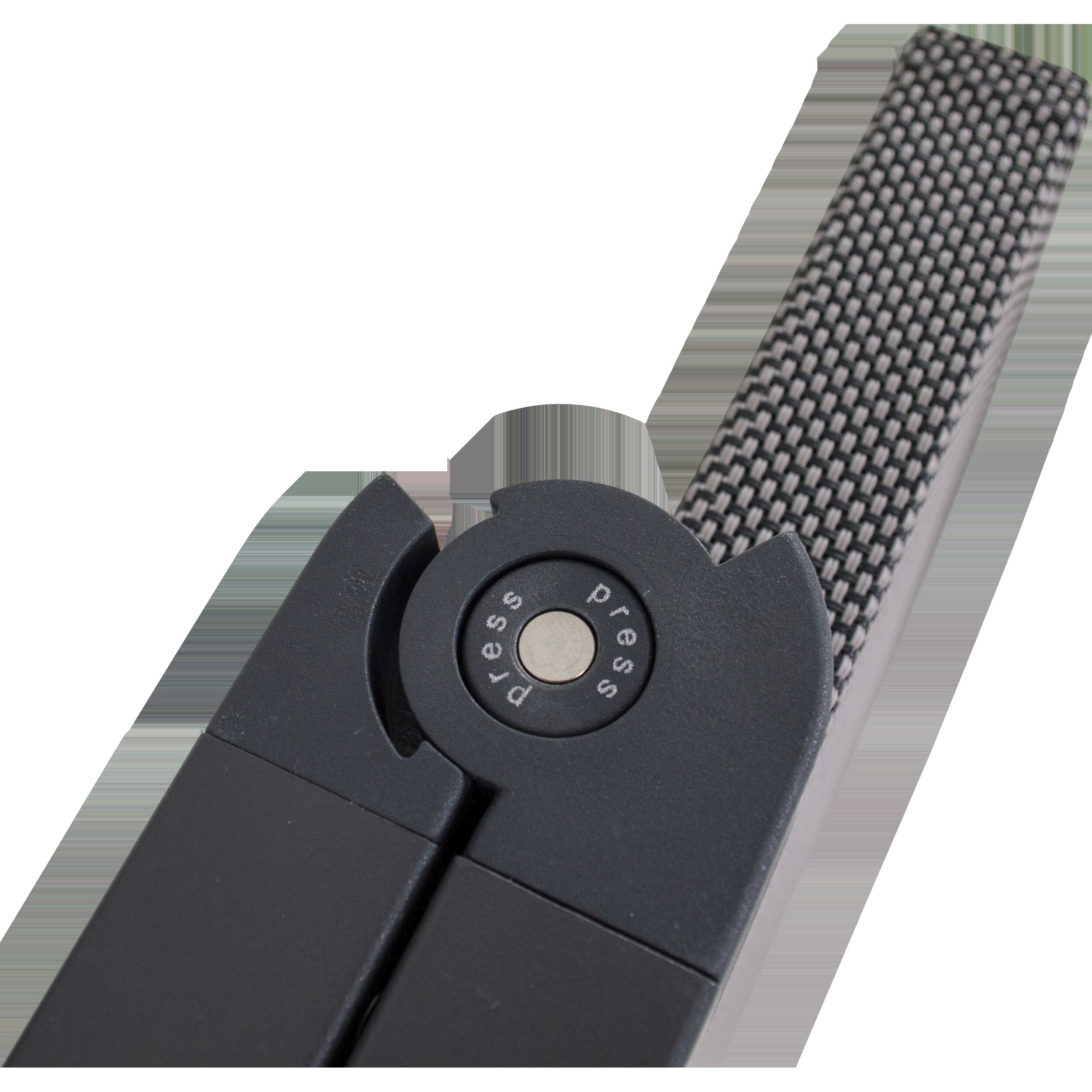 Lesli Living Lazarro - Ligbed - Antraciet - 31x193x56 cm