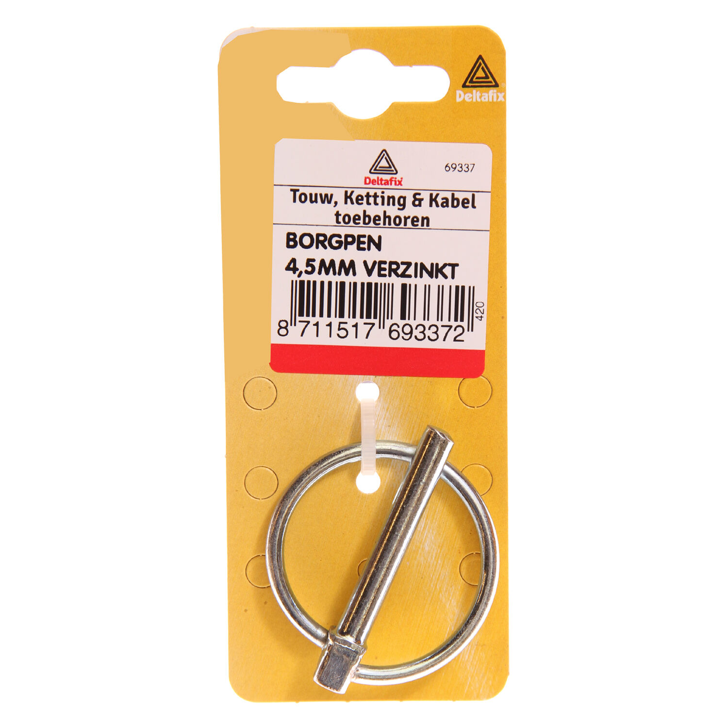 Deltafix 6 mm - Borgpen - Verzinkt - 0.6 cm Deltafix 6 mm - Borgpen - Verzinkt - 0.6 cm