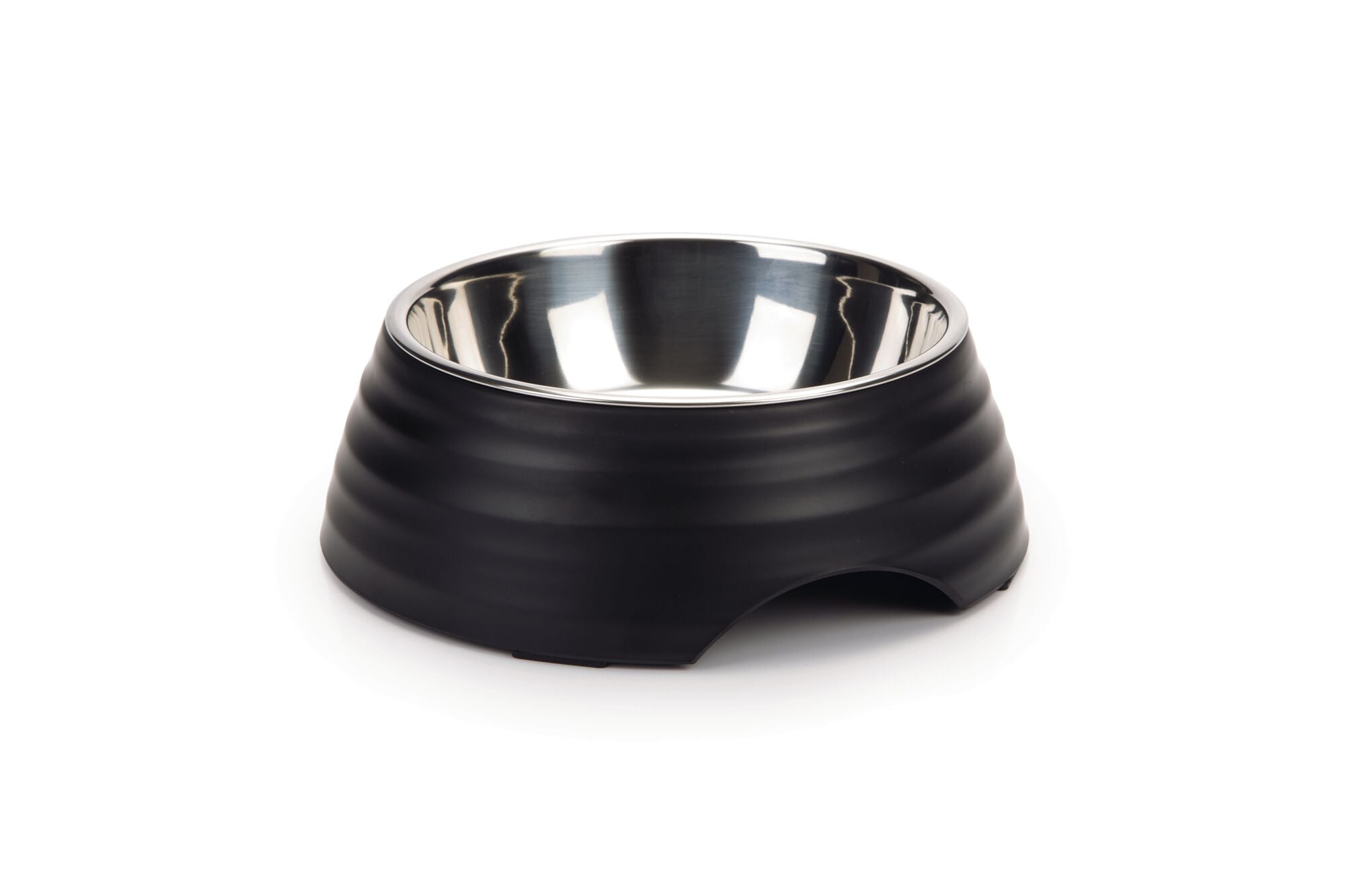 BEEZTEES Rimpu - Voer & Drinkbak - Zwart - 17.5 cm BEEZTEES Rimpu - Voer & Drinkbak - Zwart - 17.5 cm