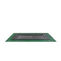 Exit Dynamic - Groundlevel trampoline - Zwart - 244x427 cm