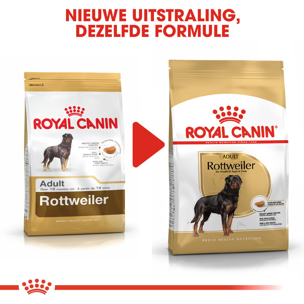 ドッグフード  CANIN Rottweiler Adult 12kg Royal Canin Rottweiler Adult - Hondenvoer - 12 Kilogram