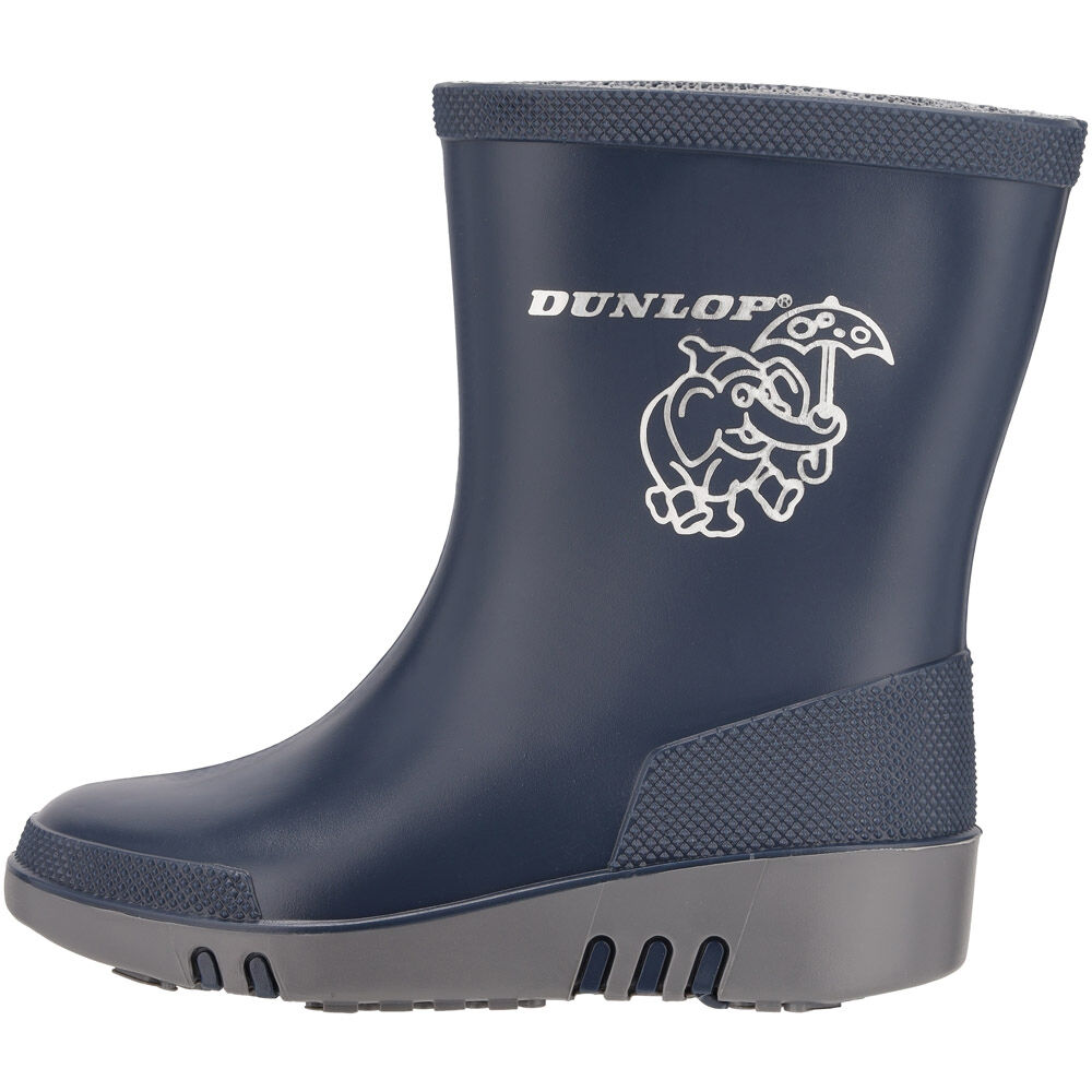 Dunlop Mini K151710 -  Regenlaarzen jongens - Kinderlaarzen - Blauw - 21
