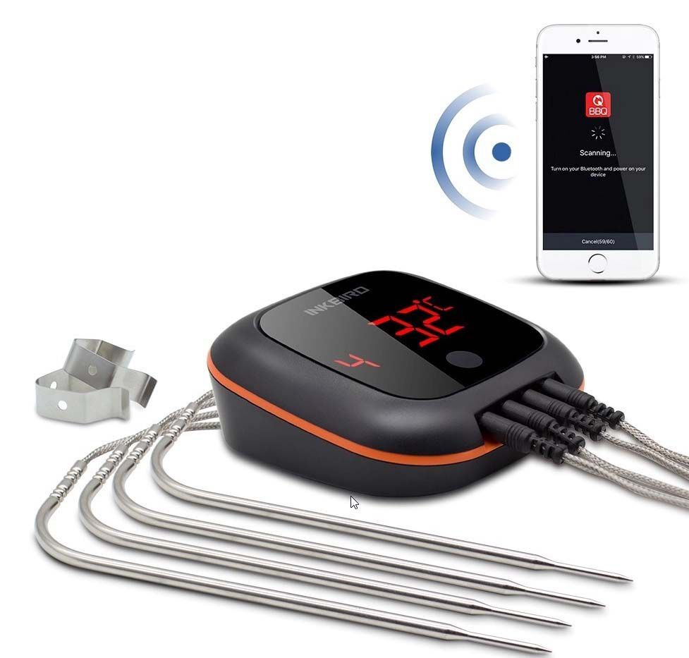 Inkbird IBT-4XS - Slimme Vleesthermometer - rvs