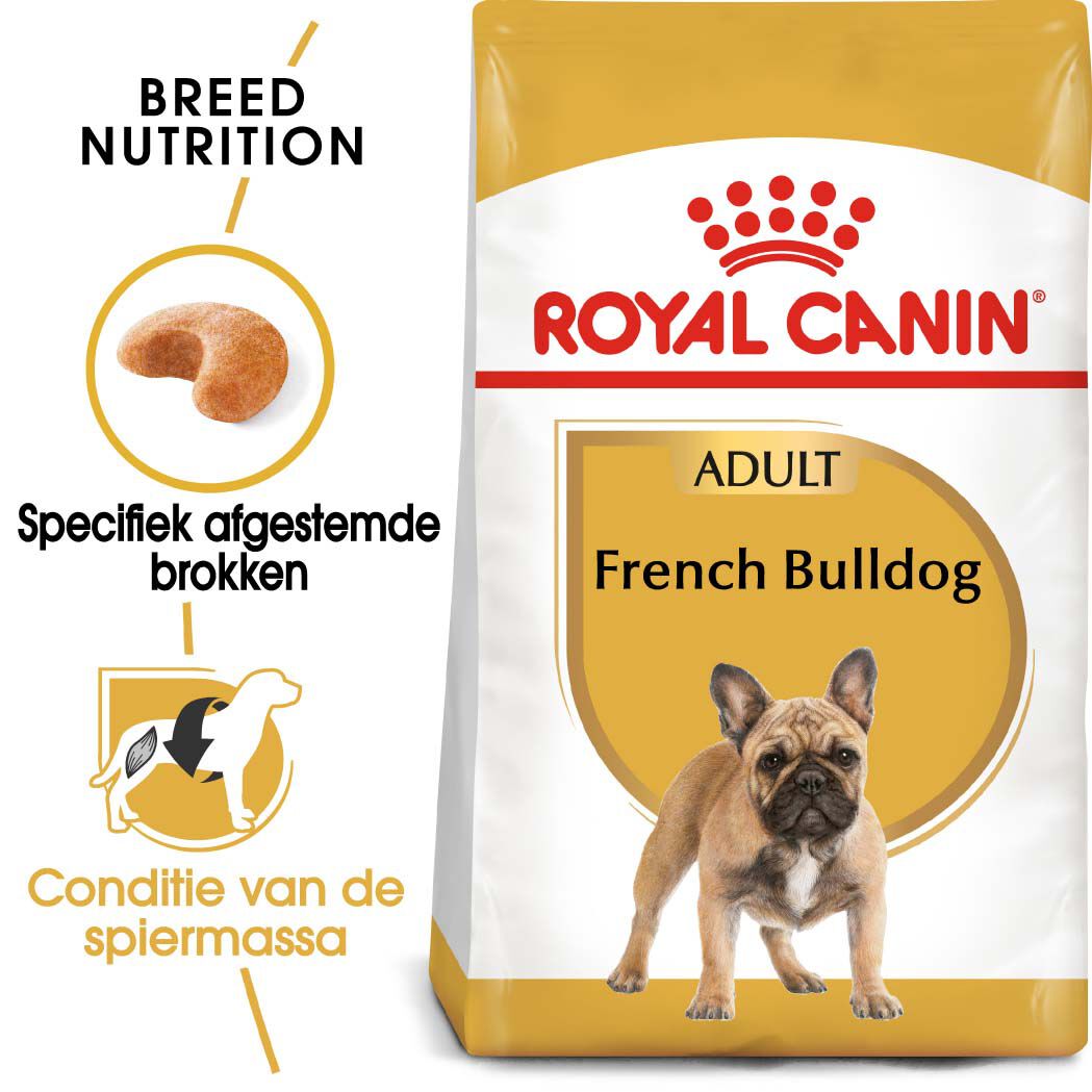 Royal Canin Franse Bulldog Adult - Hondenvoer - 3 Kilogram - gevogelte