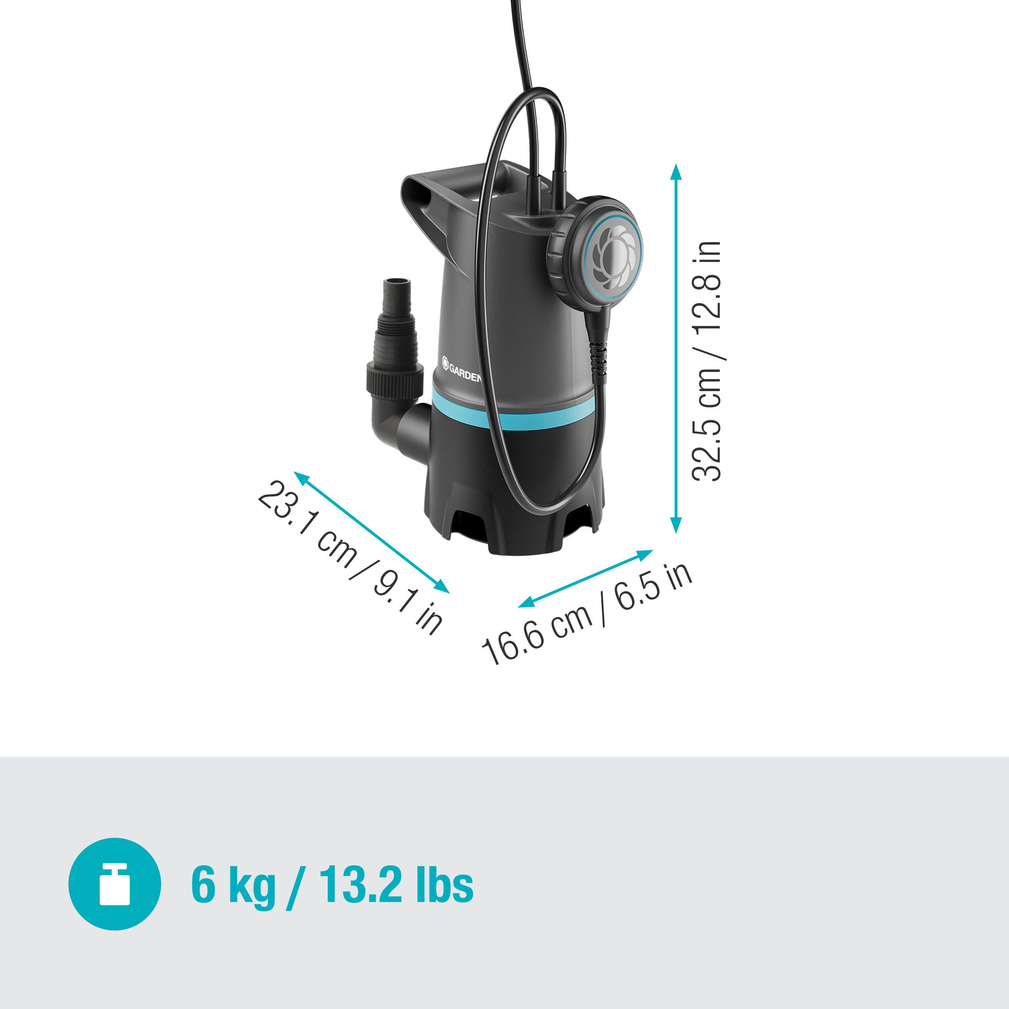 Gardena 20000 Basic - Dompelpomp