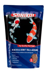 SaniKoi Excellent All-Round 6mm - Vijvervissenvoer - 3 Liter