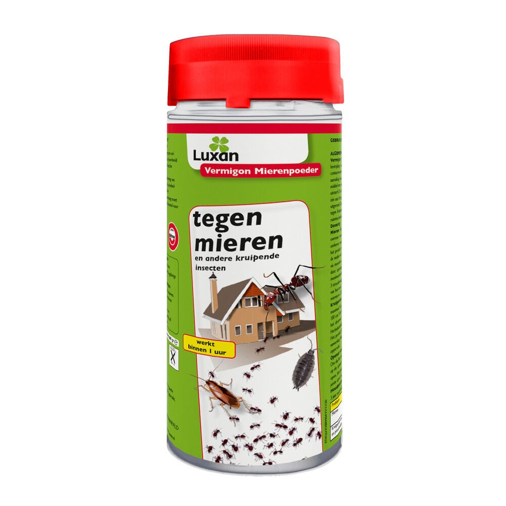 Luxan tegen mieren - Vermigon Mierenpoeder - 400 Gram Luxan tegen mieren - Vermigon Mierenpoeder - 400 Gram