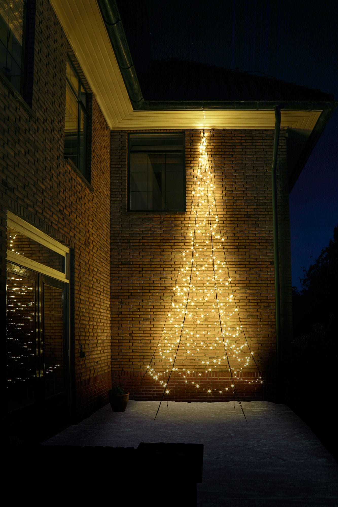 Fairybell - Muurkerstboom - 450 - Warm wit - 600 cm Fairybell - Muurkerstboom - 450 - Warm wit - 600 cm
