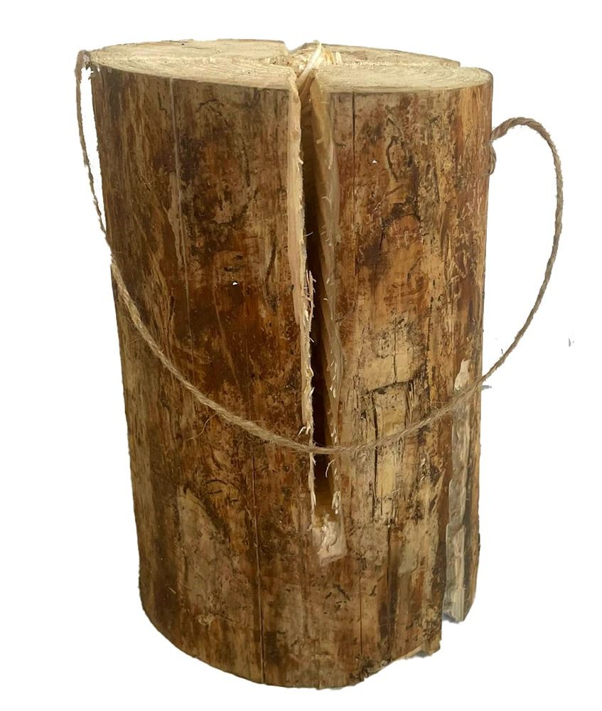 Zweedse Fakkel - Vurenhout - 2.5 Kilogram - Bruin - Medium