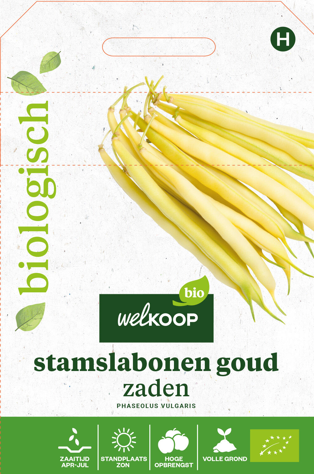 Welkoop Bio - Stamslabonen Goud Zaden