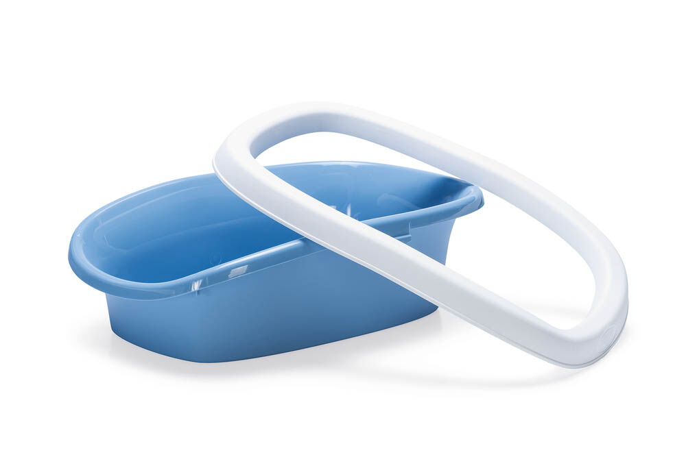 Stefanplast Sprint 10 - Kattenbak - Open - Wit Blauw - 14x43x31 cm