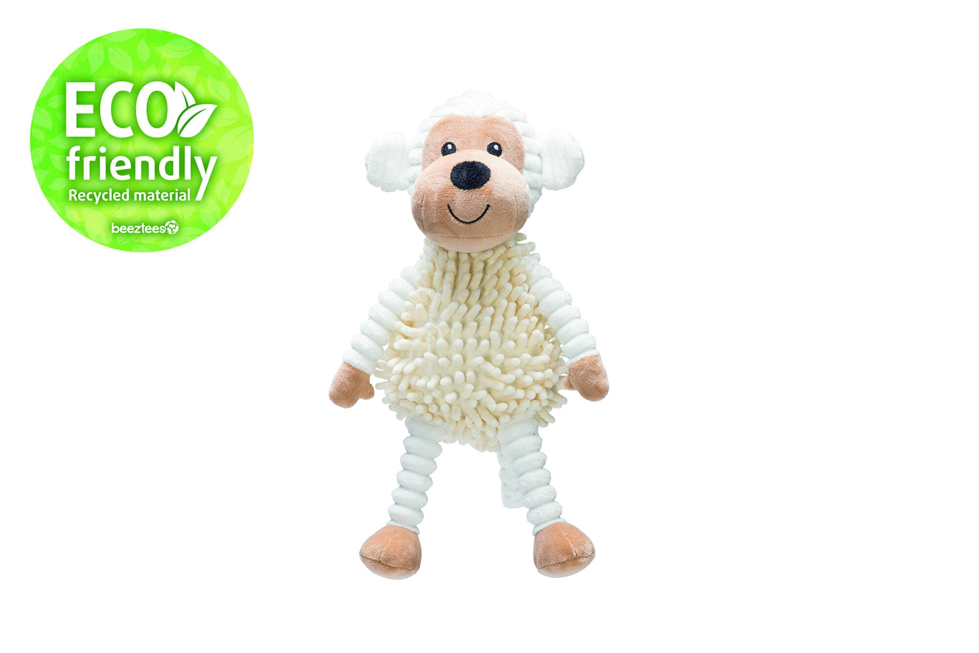 Beeztees Eco Aap Jeppe - Knuffel - Hondenspeelgoed Beeztees Eco Aap Jeppe - Knuffel - Hondenspeelgoed