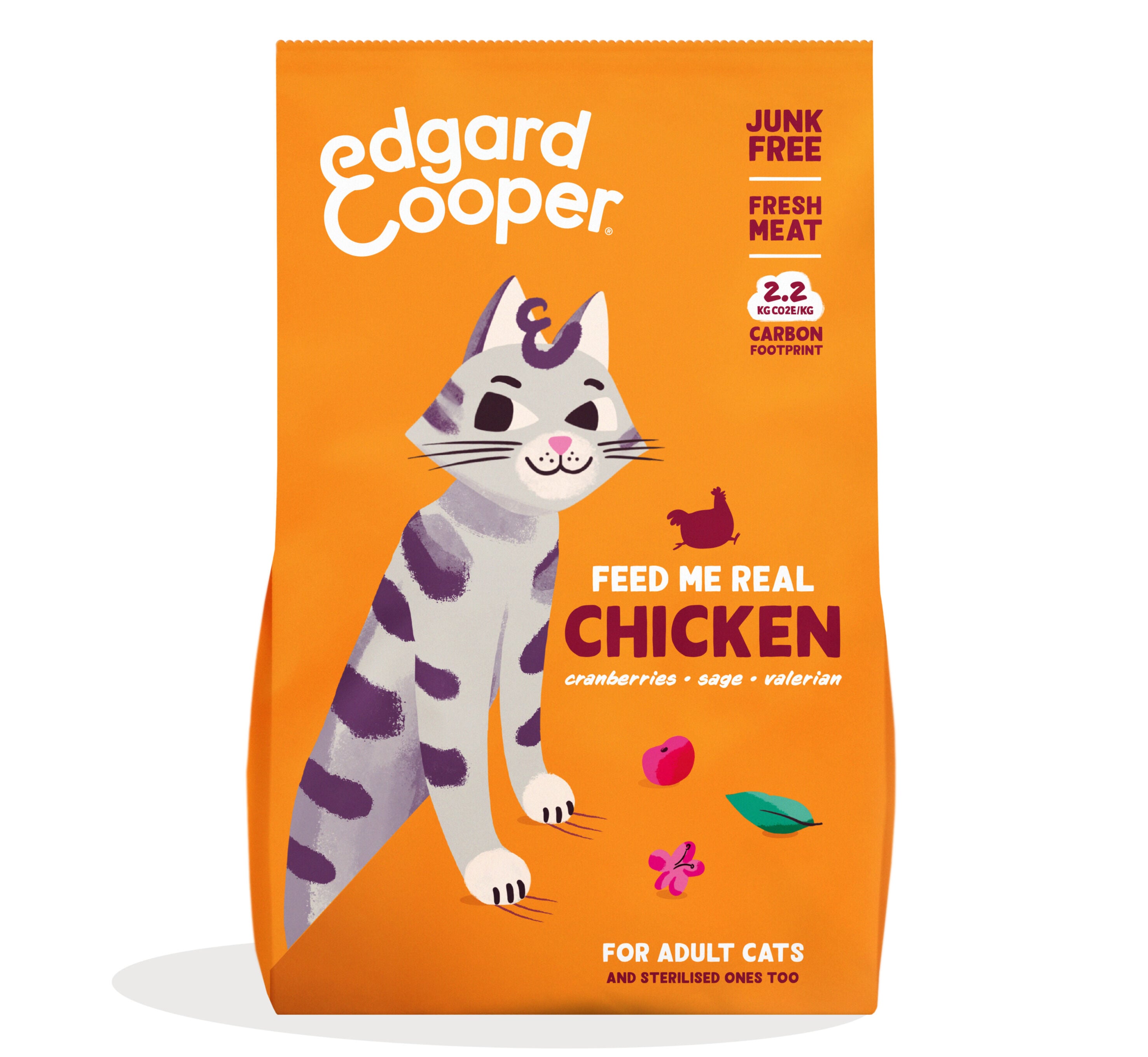 Edgard & Cooper Brokjes - Kattenvoer - 4000 Gram - kip Edgard & Cooper Brokjes - Kattenvoer - 4000 Gram - kip