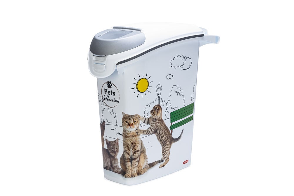 Curver Kat - Voercontainer - 23 l - Wit Curver Kat - Voercontainer - 23 l - Wit